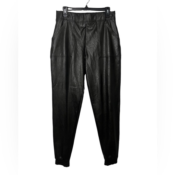 SPANX Leather Like Jogger Size M - Picture 6 of 8